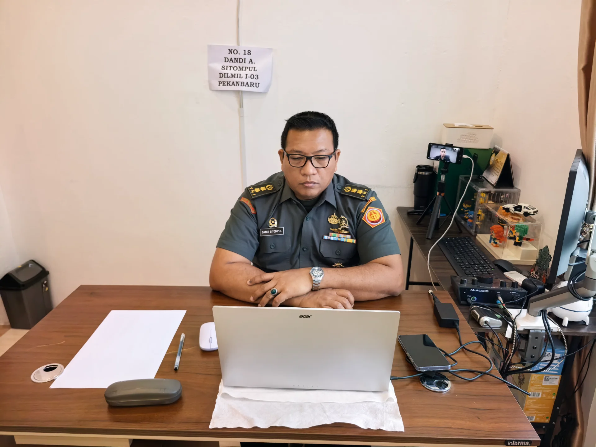 Pengadilan Militer I-03 Pekanbaru turut berpartisipasi dalam rangkaian pelaksanaan Profile Assessment bagi calon pimpinan Pengadilan Militer Tingkat Banding dan Pengadilan Militer Tipe A Tahun 2026