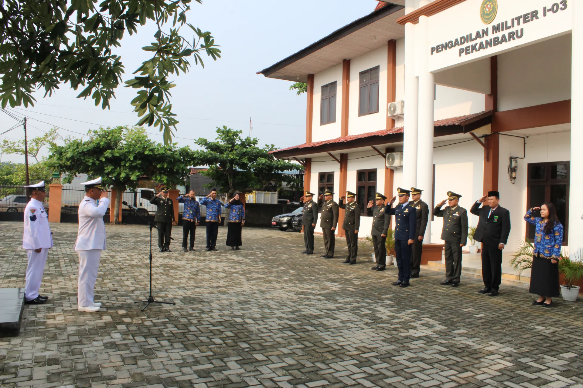 Pengadilan Militer I-03 Pekanbaru Gelar Upacara Peringatan Hari Kesaktian Pancasila 2026