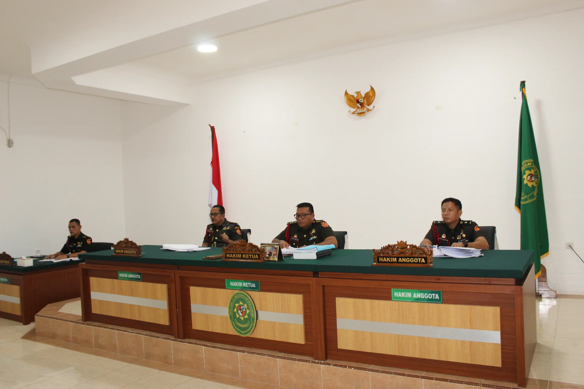 Pengadilan Militer I-03 Pekanbaru melaksanakan rangkaian persidangan 5 Oktober 2026