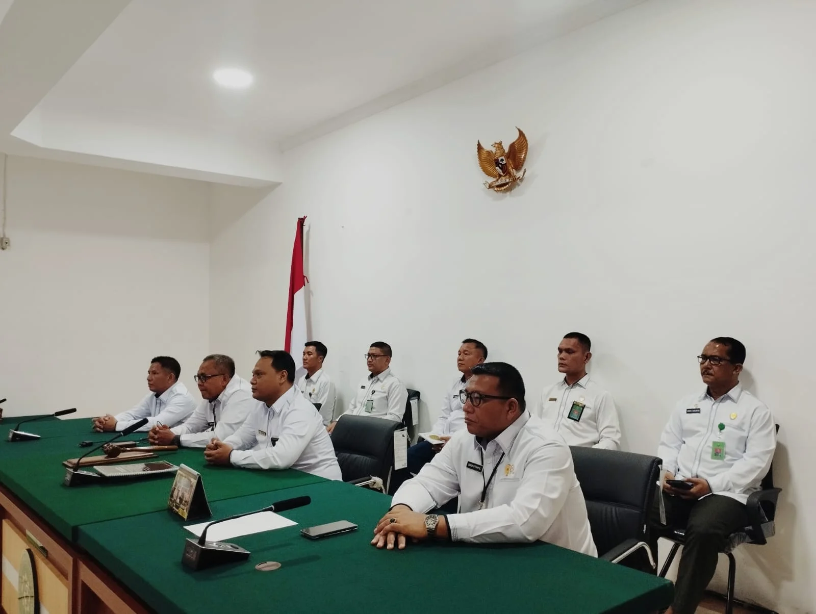 Perkuat Pembinaan dan Profesionalisme Aparatur, Pengadilan Militer I-03 Pekanbaru Ikuti Rapat Pembinaan Ditjen Badilmiltun